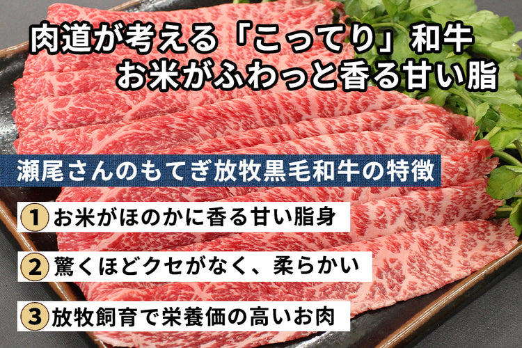商品番号：818｜【塊肉】栃木県・瀬尾さんの「もてぎ放牧黒毛和牛　ランプ」ブロック（500g）の商品画像2