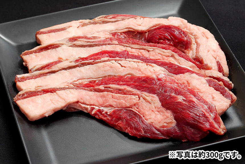 商品番号：455｜【焼肉用】北海道の「函館エゾシカ 熟成バラ肉」厚切り（300g）の商品画像6