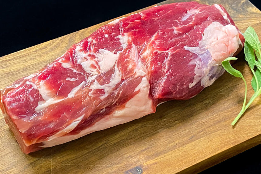 商品番号：620｜【ステーキ・とんかつ用】希望さんの「有難豚（ありがとん） ヒレ肉」ブロック（300g）の商品画像8