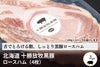 商品番号：1867｜【ロースハム】北海道・中野さんの「十勝放牧黒豚　ロースハム」（100g×3）の商品画像1