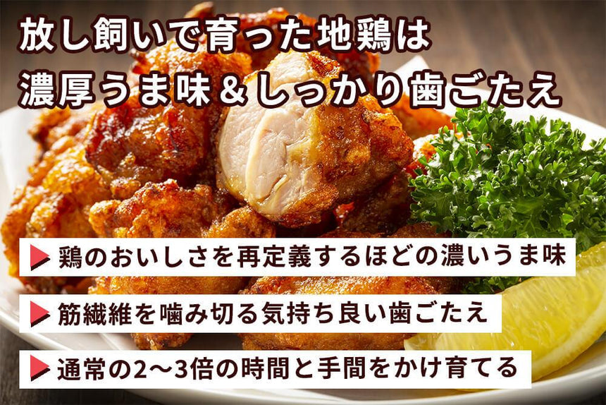 商品番号：252｜【4部位お試しセット】山梨県・加藤さんの「甲州地どり」セット（合計1.35kg）の商品画像3