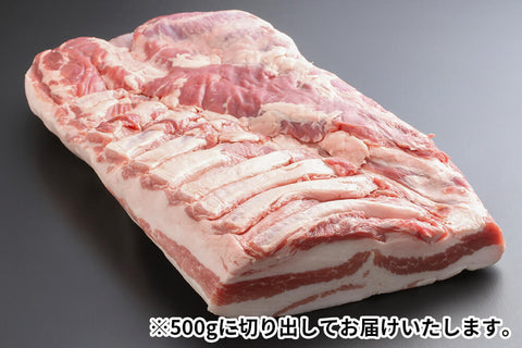 商品番号：420｜【塊肉】兵庫県・嶋本さんの「イノブタ　バラ肉」ブロック（500g）の商品画像8