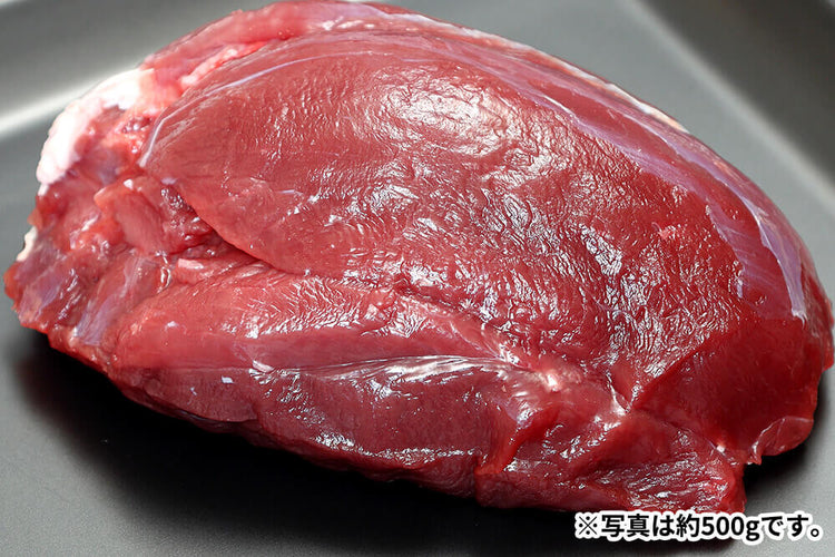 商品番号：507｜【塊肉】和歌山県・湯川さんの「紀州シカ　シンタマ肉」(500g)の商品画像5