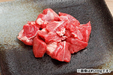 商品番号：763｜【ジンギスカン用】「ウェルシュラム　レッグ肉」サイコロ（300g）の商品画像5