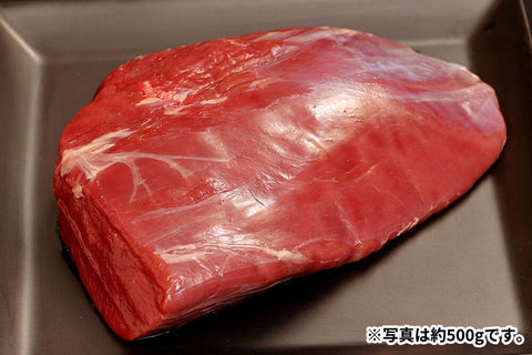 商品番号：74｜【塊肉】長野県・近藤さんの「信州鹿　内もも肉」ブロック（500g）の商品画像5