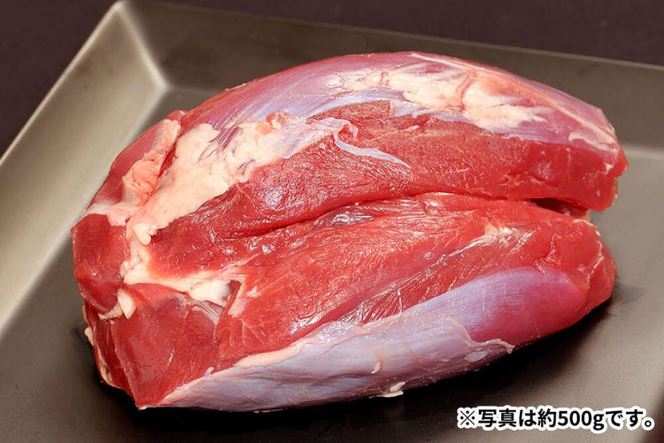 商品番号：73｜【塊肉】長野県・近藤さんの「信州鹿　シンタマ肉」ブロック（500g）の商品画像5