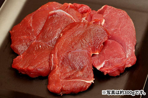 商品番号：71｜【ステーキ用】長野県・近藤さんの「信州鹿　シンタマ肉」スライス（300g）の商品画像5