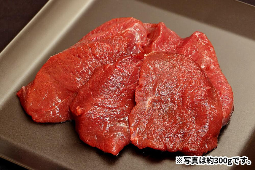 商品番号：8｜【ステーキ用】長野県・近藤さんの「信州鹿　柔らか赤身肉」スライス（300g）の商品画像6