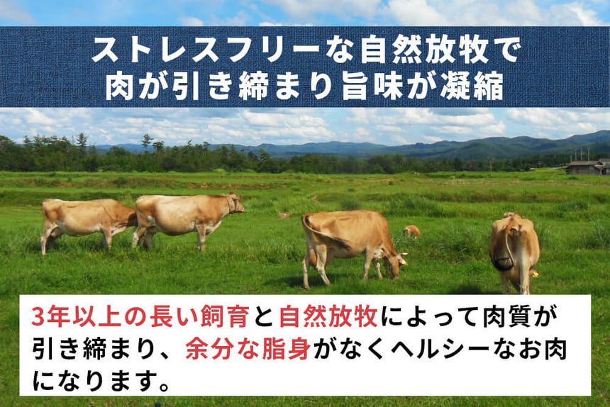 商品番号：827｜【でかステーキ】広島県・織田さんの「グラスフェッドビーフ 肩ロース」（300g）の商品画像6