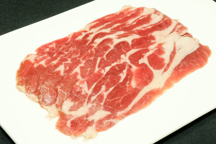 商品番号：673｜【ジンギスカン用】冨永さんの「国産羊肉（ホゲット）　肩ロース肉」スライス（100g）の商品画像7