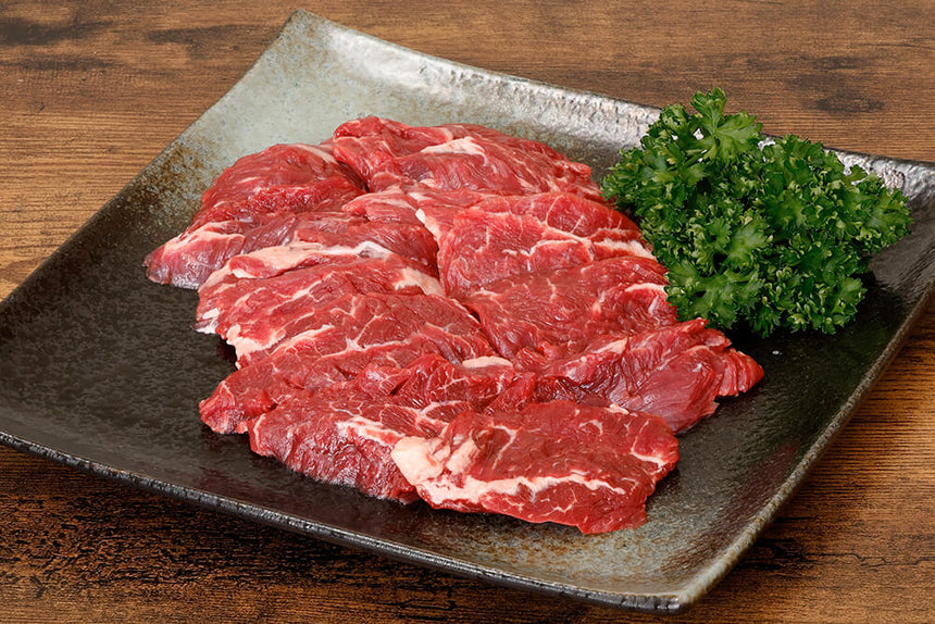 商品番号：843｜【焼肉用】グラスフェッド「田中ビーフ  ハラミ 」スライス（200g）の商品画像7